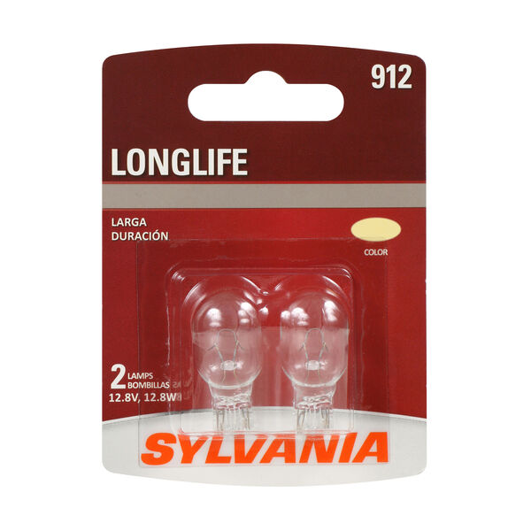 SYLVANIA 912 Long Life Mini Bulb, 2 Pack, , hi-res