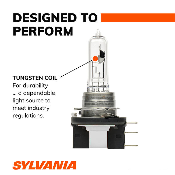 SYLVANIA H15 Basic Halogen Headlight Bulb, 1 Pack, , hi-res