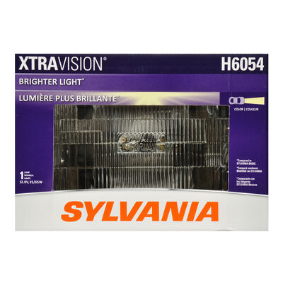 SYLVANIA H6054 XtraVision Sealed Beam Headlight, 1 Pack