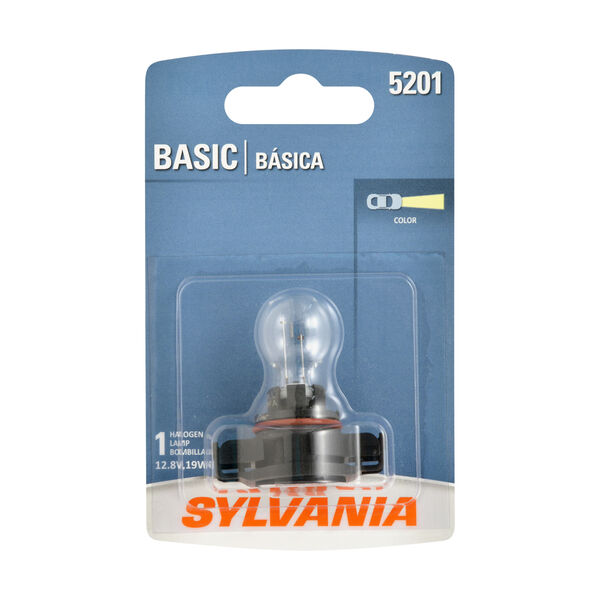SYLVANIA 5201 Basic Fog Bulb, 1 Pack, , hi-res