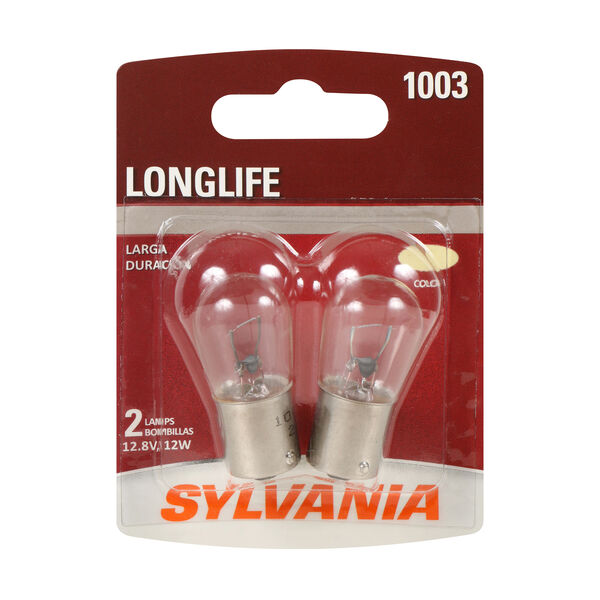 SYLVANIA 1003 Long Life Mini Bulb, 2 Pack, , hi-res