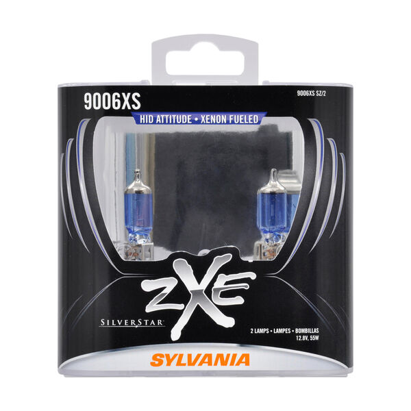 SYLVANIA 9006XS SilverStar zXe Halogen Headlight Bulb, 2 Pack, , hi-res