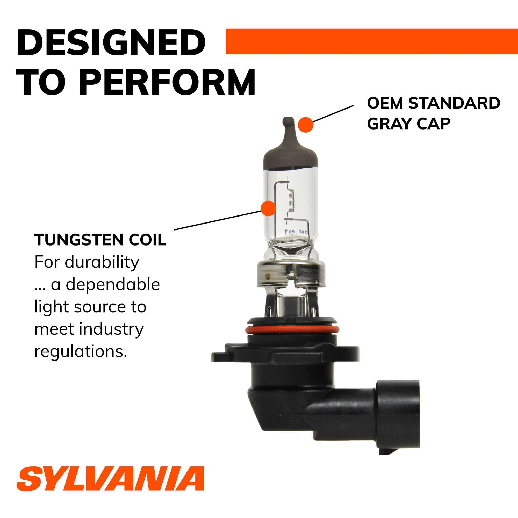 SYLVANIA 9145 Basic Fog Bulb, 1 Pack