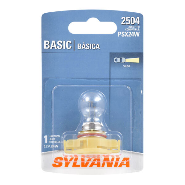 SYLVANIA 2504 Basic Fog Bulb, 1 Pack, , hi-res