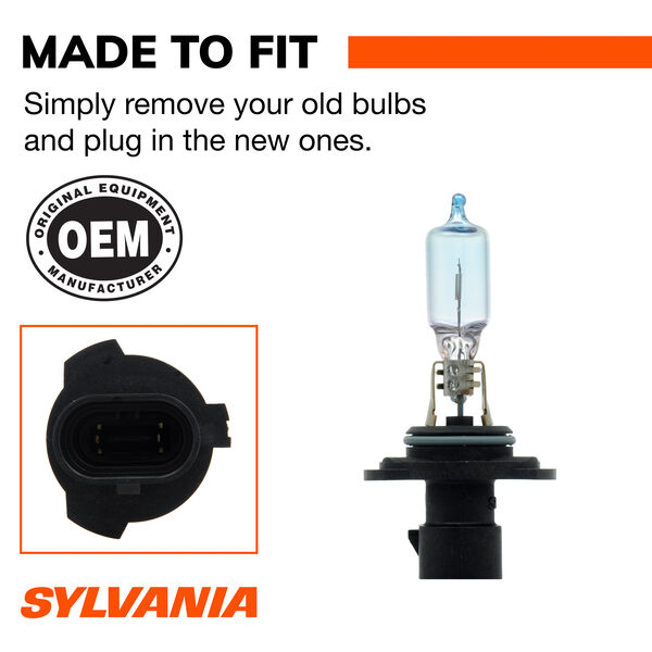 SYLVANIA 9005XS SilverStar Halogen Headlight Bulb, 1 Pack, , hi-res