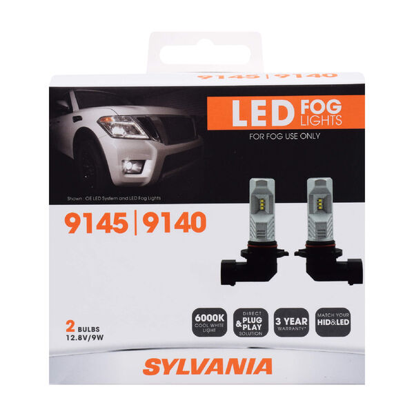 SYLVANIA 9145 ZEVO LED Fog Bulb, Pack