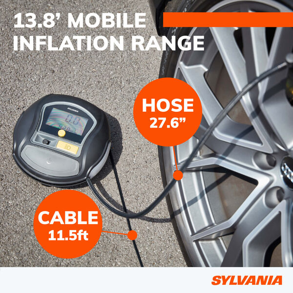 SYLVANIA RAPID Portable Tire Inflator