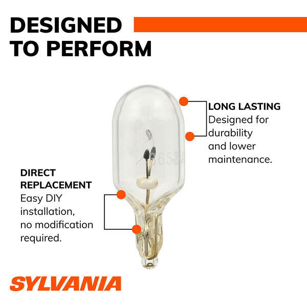 SYLVANIA 3652 Long Life Mini Bulb, 2 Pack, , hi-res