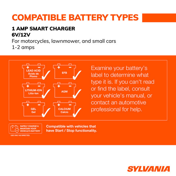 SYLVANIA Smart Charger - 1 Amp, , hi-res