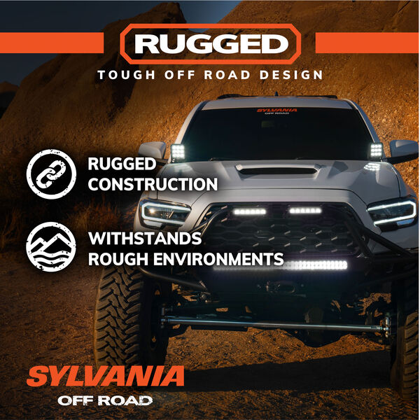 SYLVANIA Rugged 4.5 Inch LED Pod Cube - Flood, , hi-res