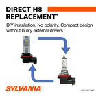 SYLVANIA H8 LED Fog Bulb, 2 Pack, , hi-res
