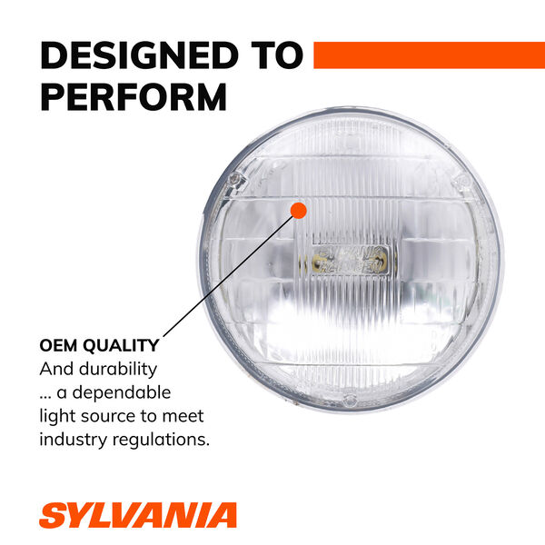 SYLVANIA H5001 Basic Sealed Beam Headlight, 1 Pack, , hi-res