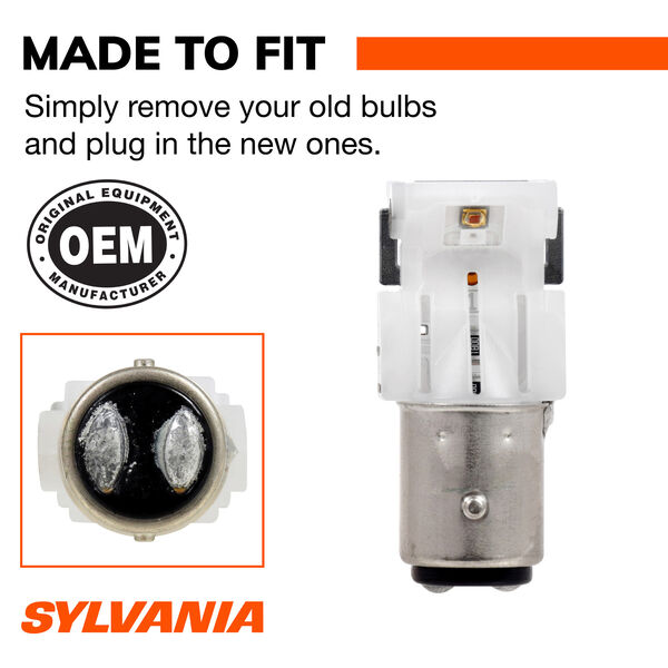 SYLVANIA 2357R RED SYL LED Mini Bulb, 2 Pack, , hi-res