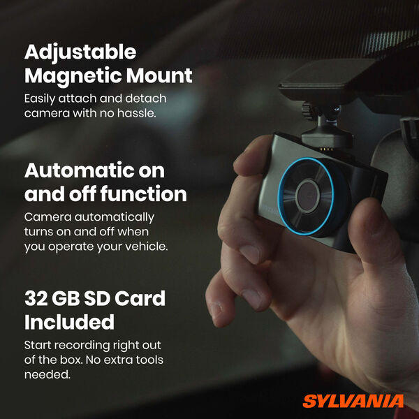 SYLVANIA Roadsight Plus Dash Camera, , hi-res