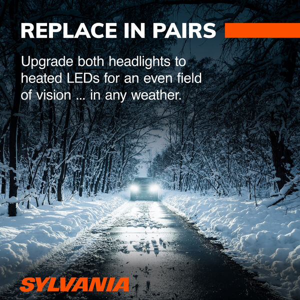 SYLVANIA H6024 LED Heated Sealed Beam Headlight, 1 Pack, , hi-res