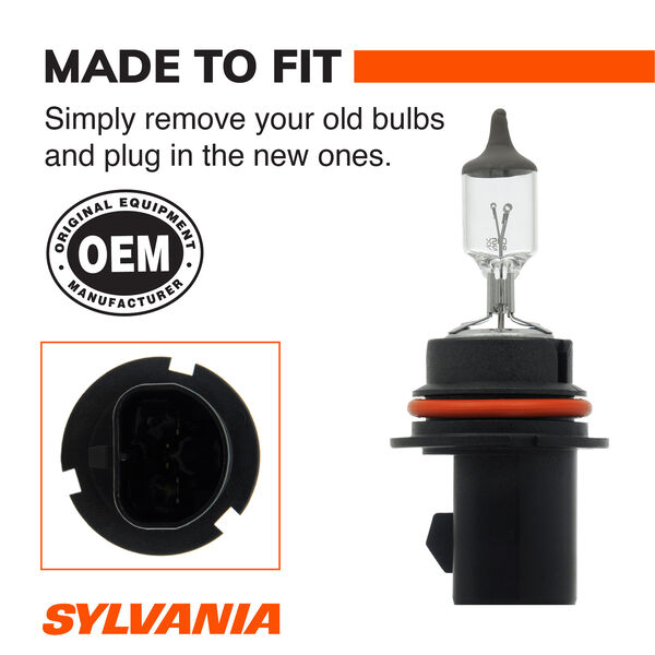 SYLVANIA 9004 XtraVision Halogen Headlight Bulb, 1 Pack, , hi-res