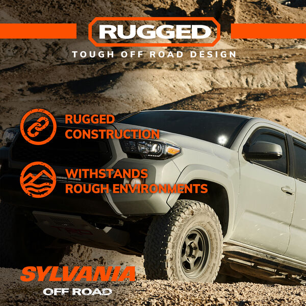 SYLVANIA Rugged 3 Inch LED Pod Round - Flood, , hi-res