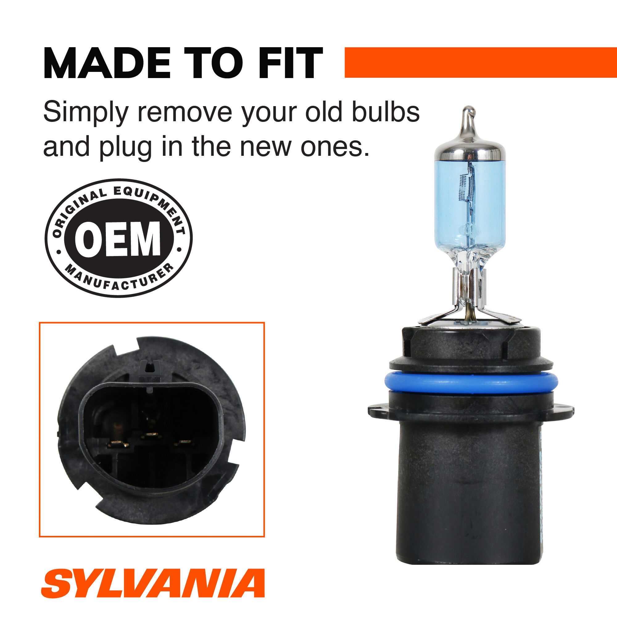 春夏新作 SYLVANIA 9007 SilverStar zXe Gold Halogen Headlight Bulb, 2 Pack その他