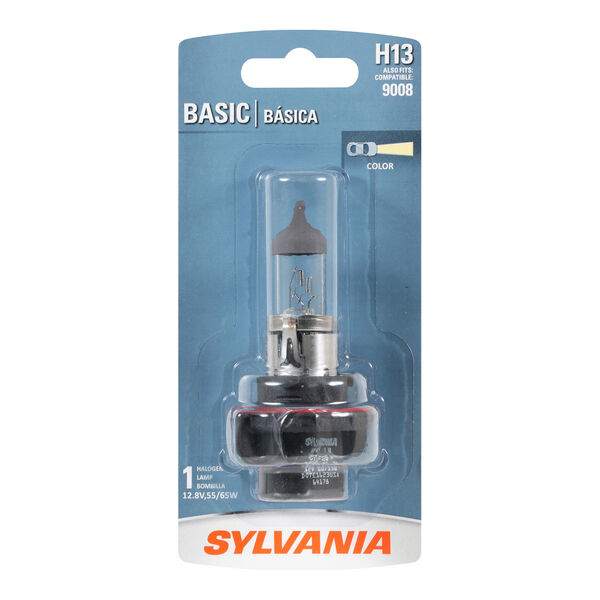 SYLVANIA H13 Basic Halogen Headlight Bulb, 1 Pack, , hi-res
