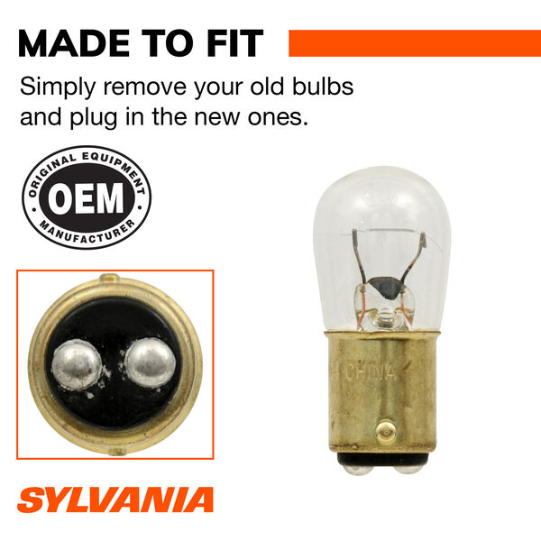 SYLVANIA 1004 Long Life Mini Bulb, 2 Pack, , hi-res