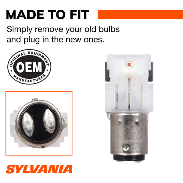 SYLVANIA 2057R RED SYL LED Mini Bulb, 2 Pack, , hi-res