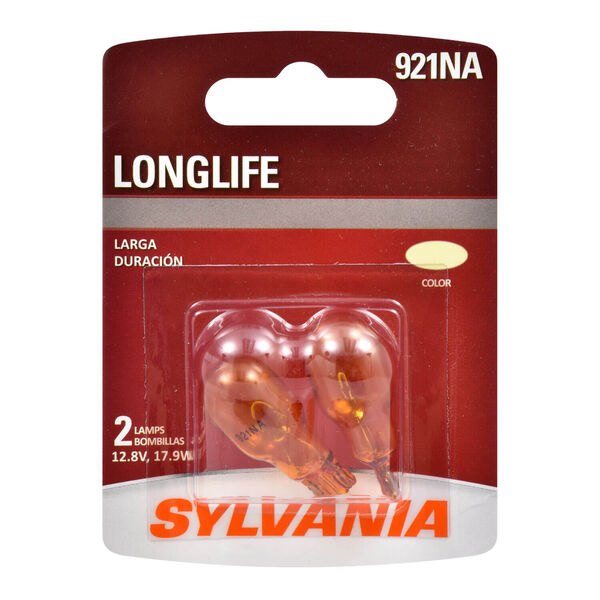 SYLVANIA 921NA Long Life Mini Bulb, 2 Pack, , hi-res