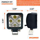 SYLVANIA Dual Mode 3 Inch LED Pod Cube - Wide Flood - 2 Pack, , hi-res