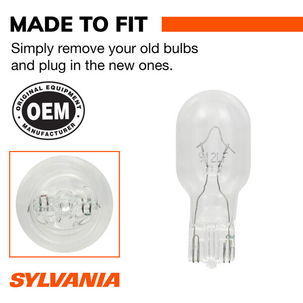 SYLVANIA 912 Long Life Mini Bulb, 2 Pack, , hi-res