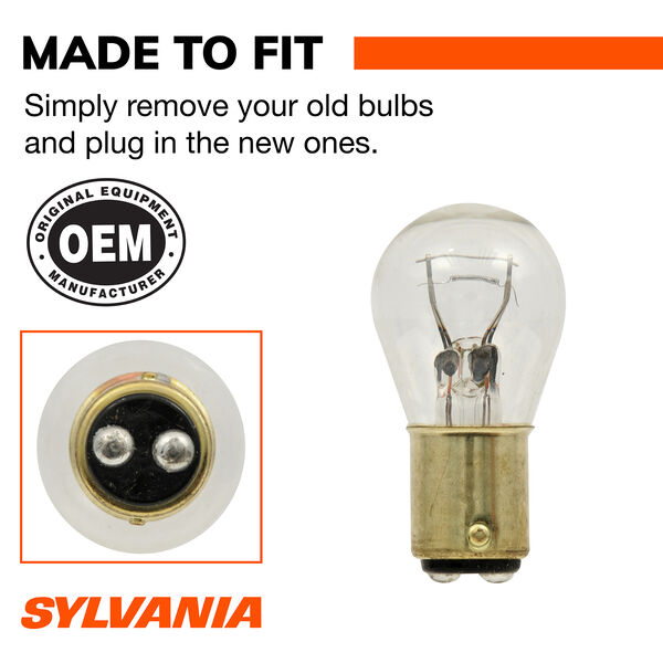 SYLVANIA 2397 Long Life Mini Bulb, 2 Pack, , hi-res