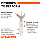 SYLVANIA 3047R RED ZEVO LED Mini, 2 Pack, , hi-res