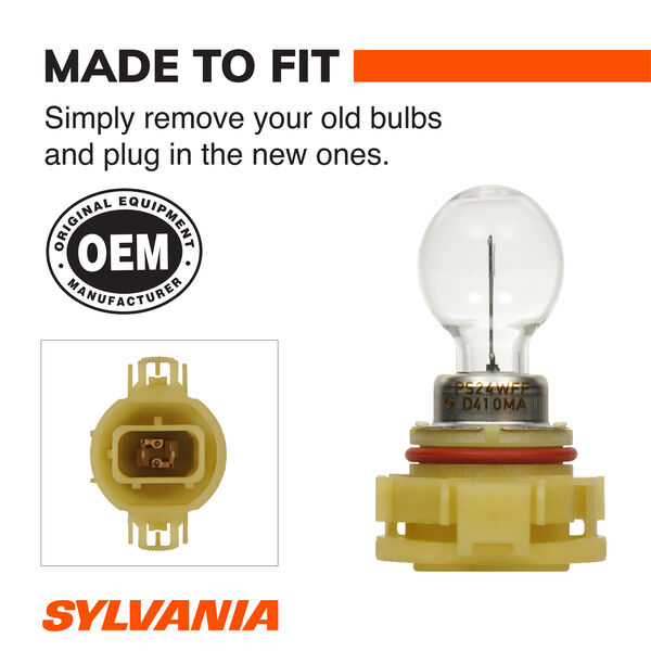SYLVANIA 5202 Basic Fog Bulb, 1 Pack, , hi-res