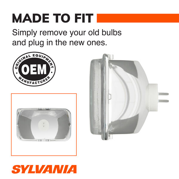 SYLVANIA H4701 XtraVision Sealed Beam Headlight, 1 Pack, , hi-res