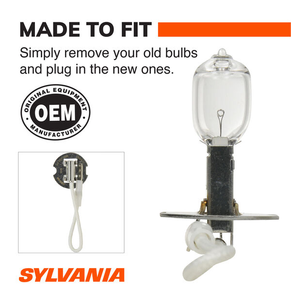 SYLVANIA H3 Basic Fog Bulb, 1 Pack, , hi-res