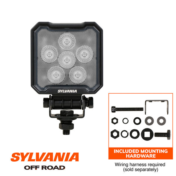 SYLVANIA Rugged 3.5 Inch LED Pod Cube - Flood, , hi-res