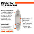 SYLVANIA DE3423 WHITE ZEVO LED Mini Bulb, 1 Pack, , hi-res
