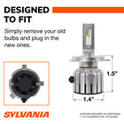 SYLVANIA 9003 LED Fog & Powersports Bulb, 2 Pack, , hi-res