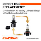 SYLVANIA H13 LED Ultra Powersports & Fog Bulb, 2 Pack, , hi-res