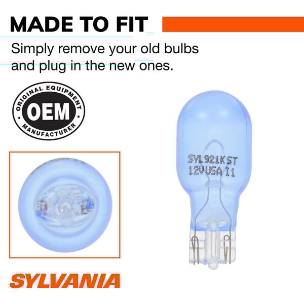 SYLVANIA 921 SilverStar Mini Bulb, 2 Pack, , hi-res