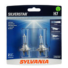 SYLVANIA H7 SilverStar Halogen Headlight Bulb, 2 Pack, , hi-res
