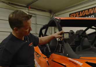 Off Road Light Install for Team SYLVANIA Off Road's Race UTV