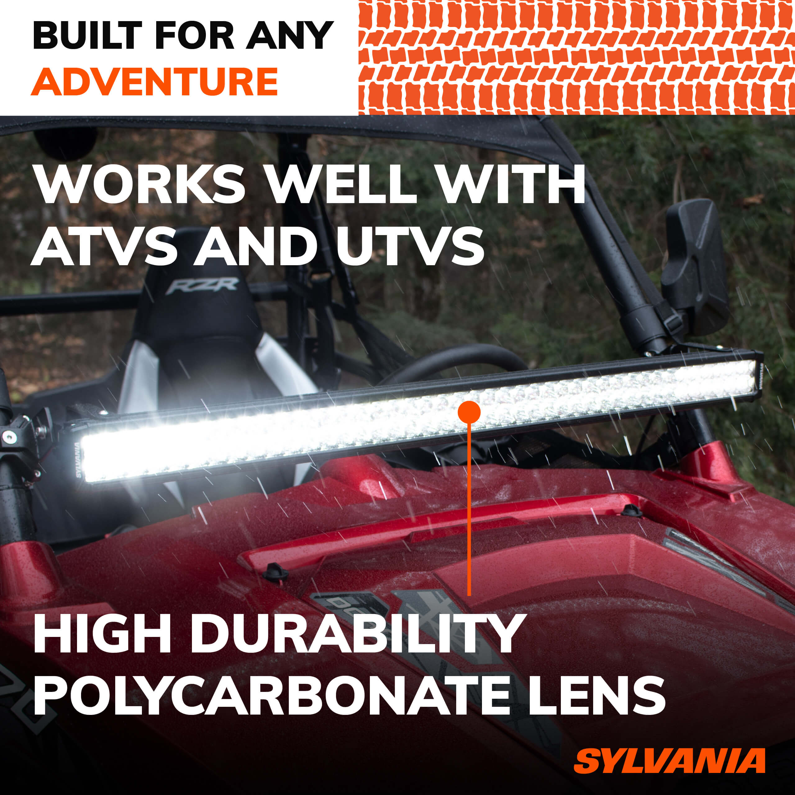 SYLVANIA Ultra 40 Inch LED Light Bar Combo