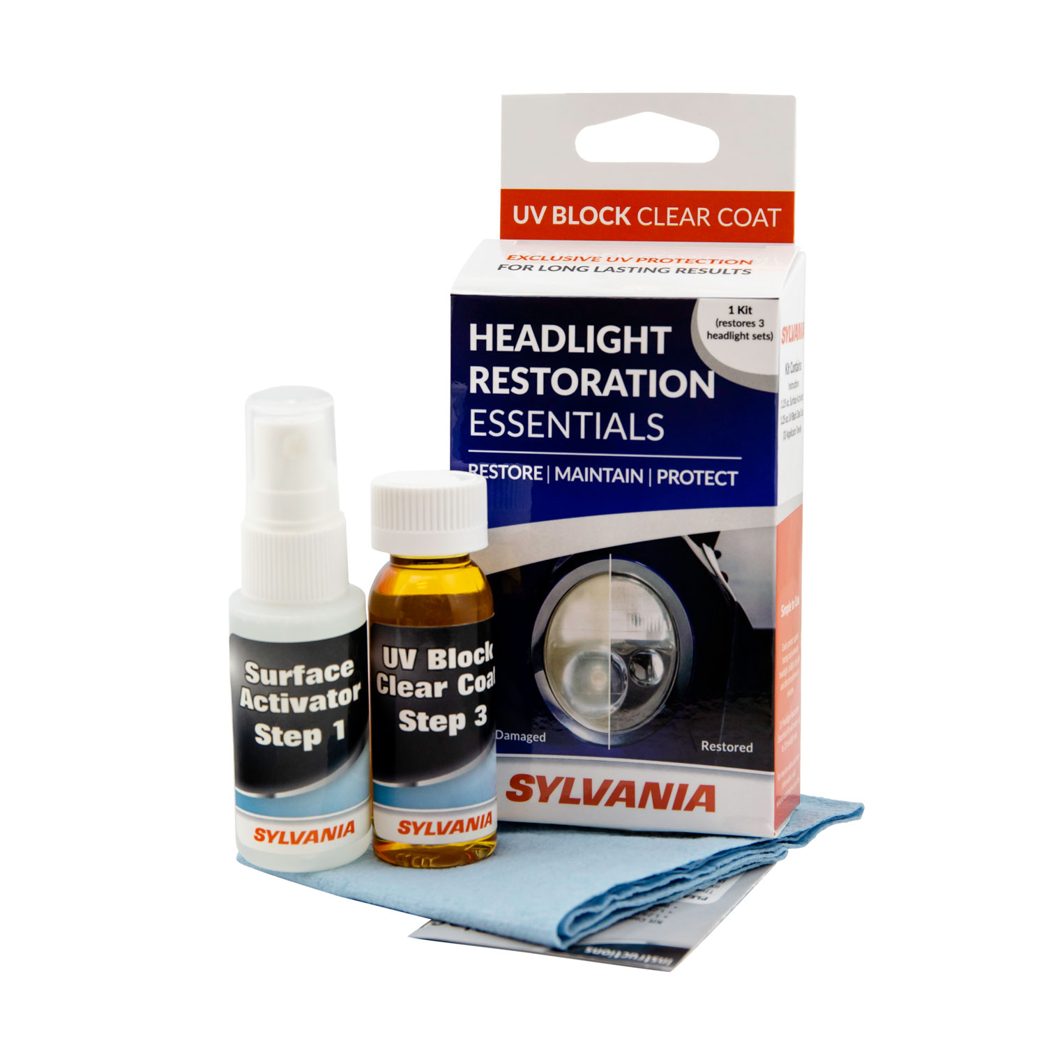 SYLVANIA UV Block Clear Coat Kit