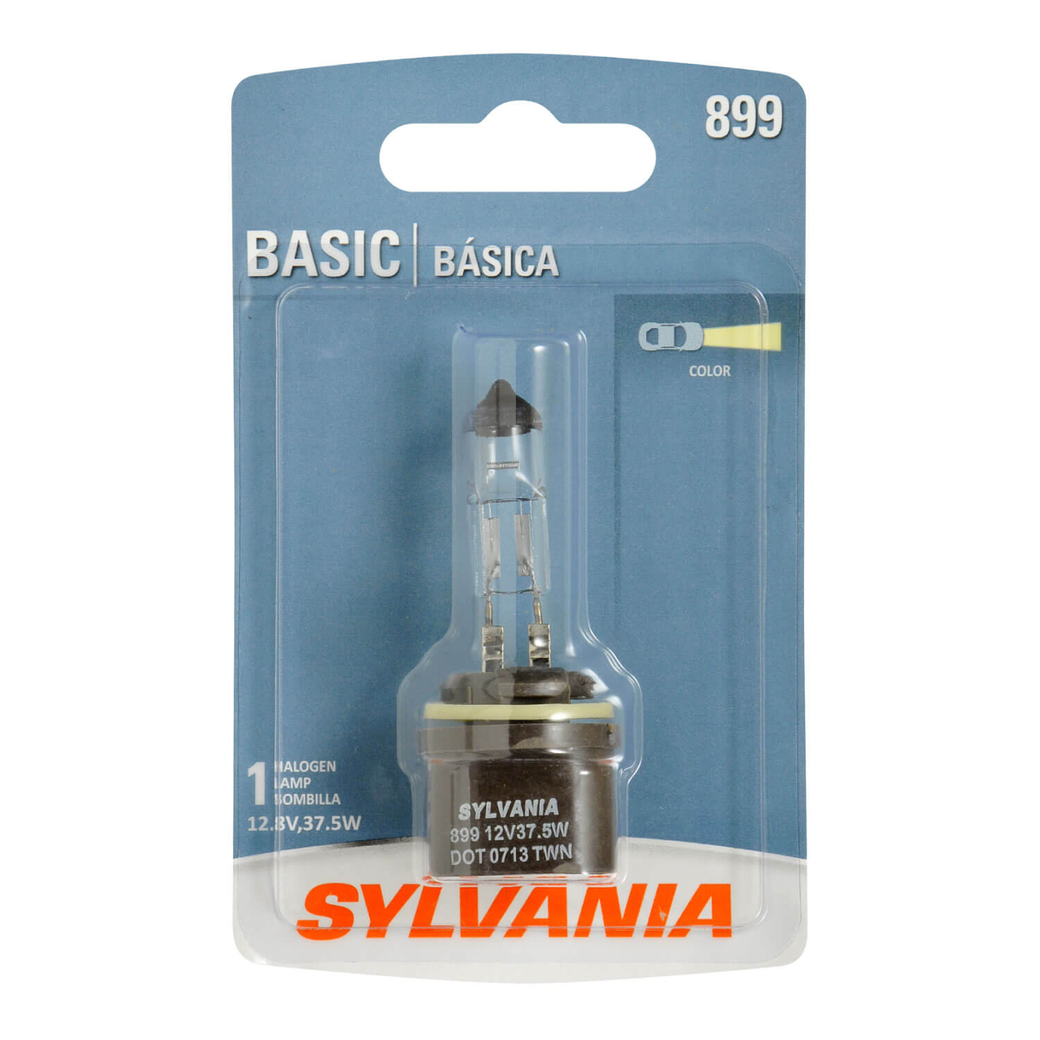 SYLVANIA 899 Basic Fog Bulb, 1 Pack