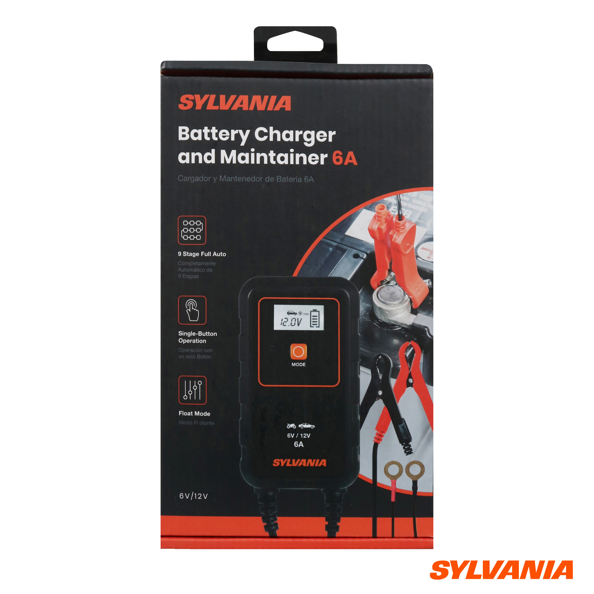 Automatic Charger/Battery Maintainer: 6 & 12VDC