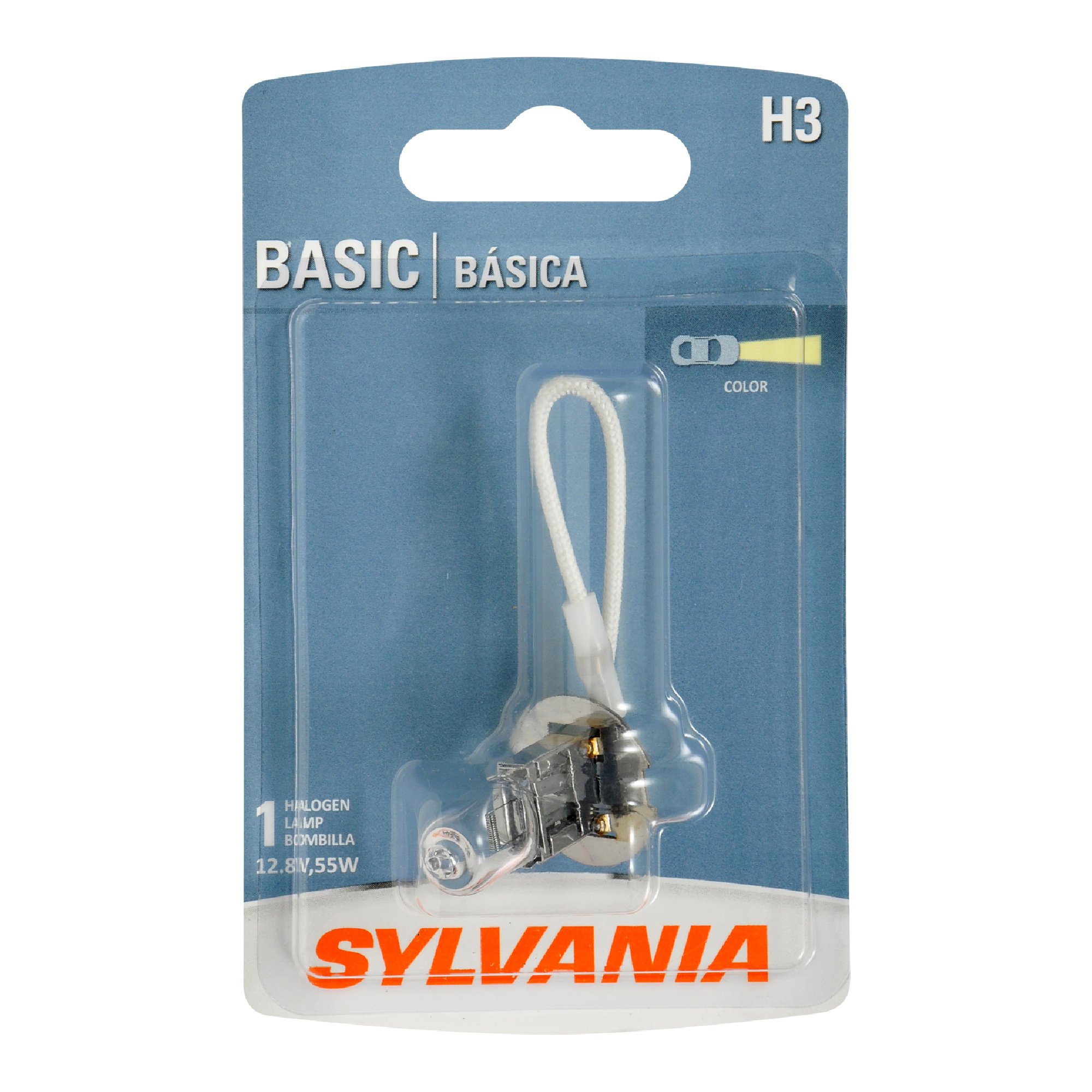 SYLVANIA H3 Basic Fog Bulb, Pack