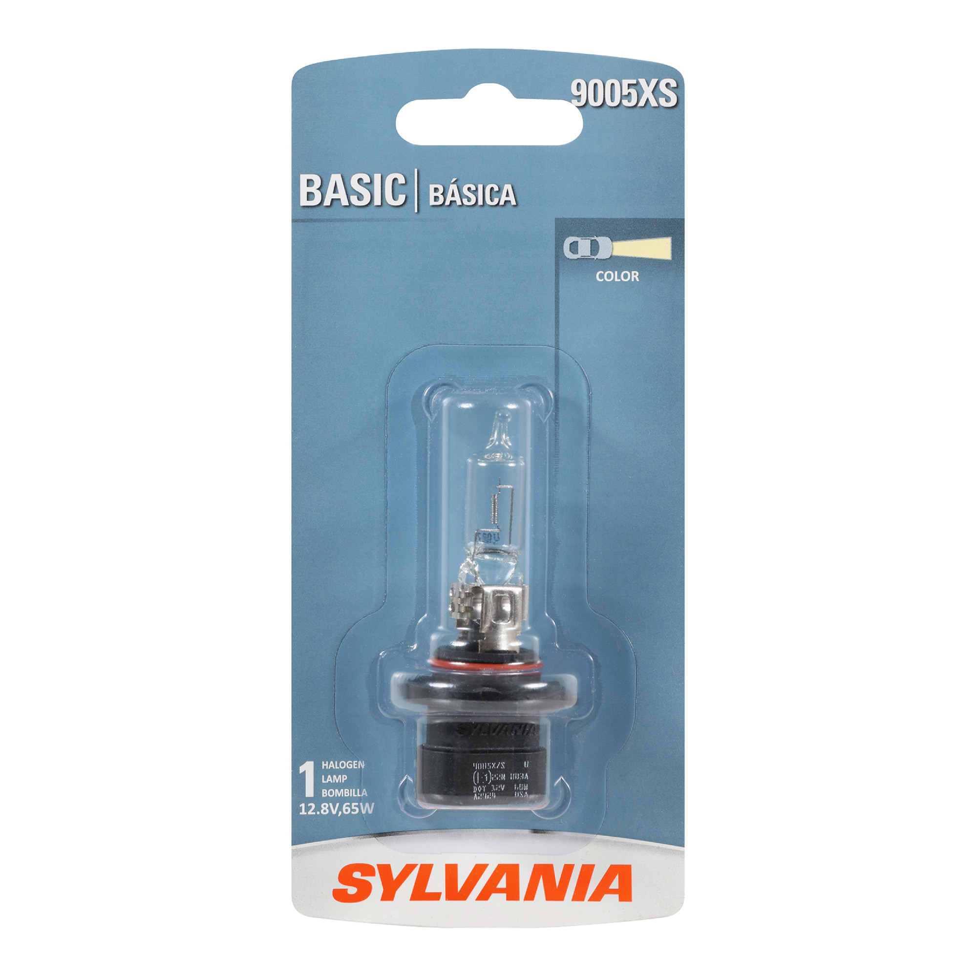 ルクレアページ SYLVANIA 9005XS Basic Halogen Headlight Bulb, 1 Pack