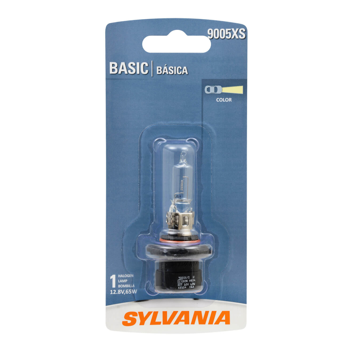 SYLVANIA 9005XS Basic Halogen Headlight Bulb, 1 Pack