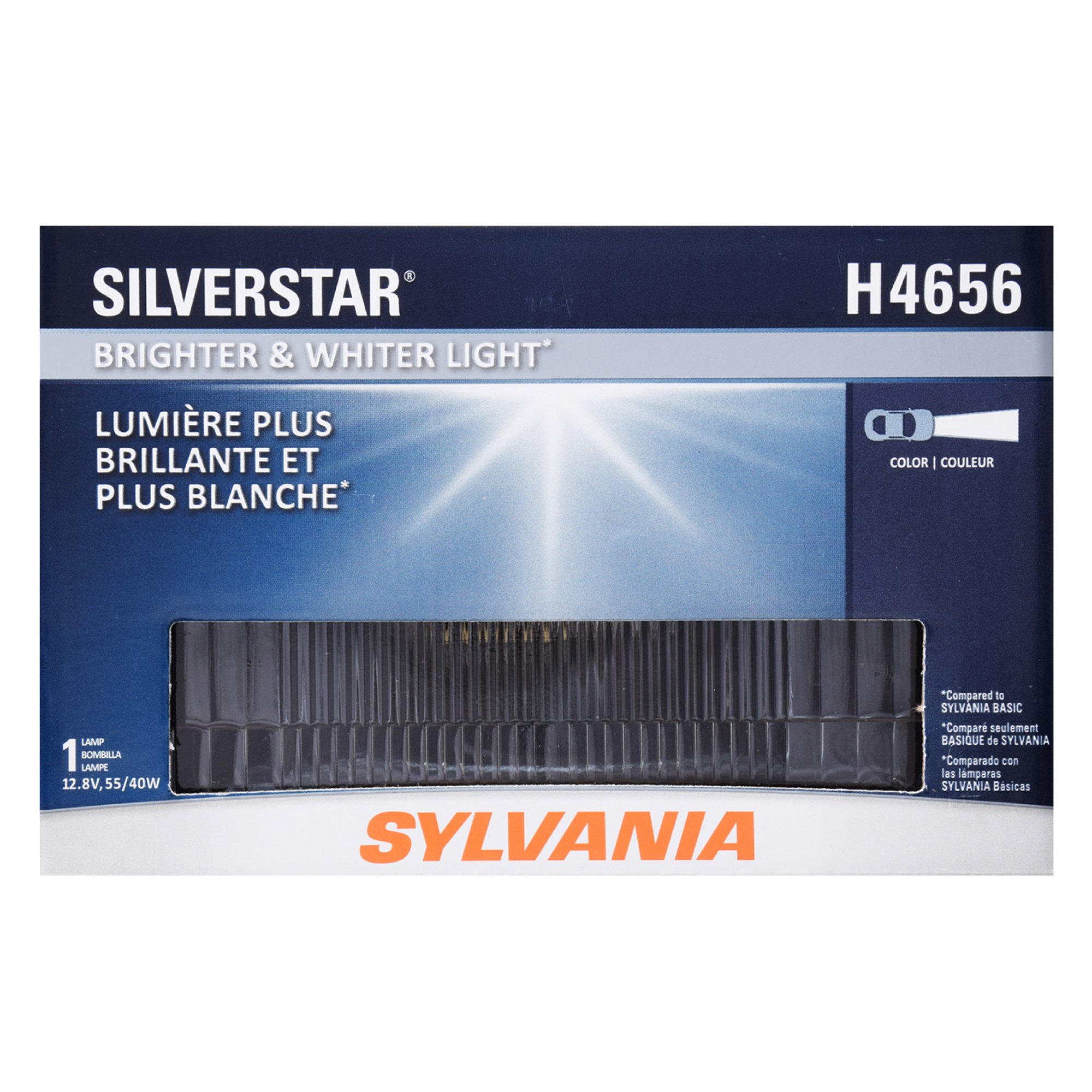 Amazon.com: SYLVANIA - H4656 SilverStar Sealed Beam