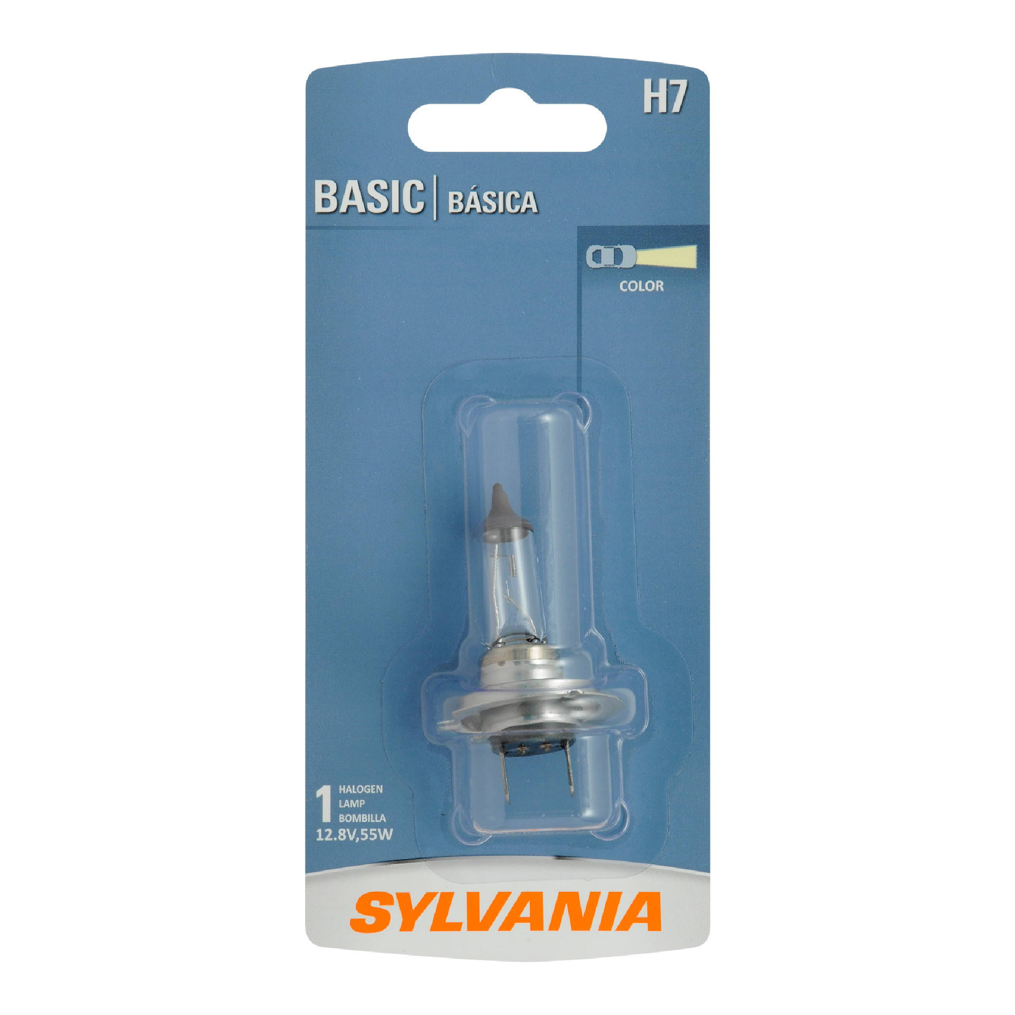 SYLVANIA H7 Basic Halogen Headlight Bulb, 1 Pack