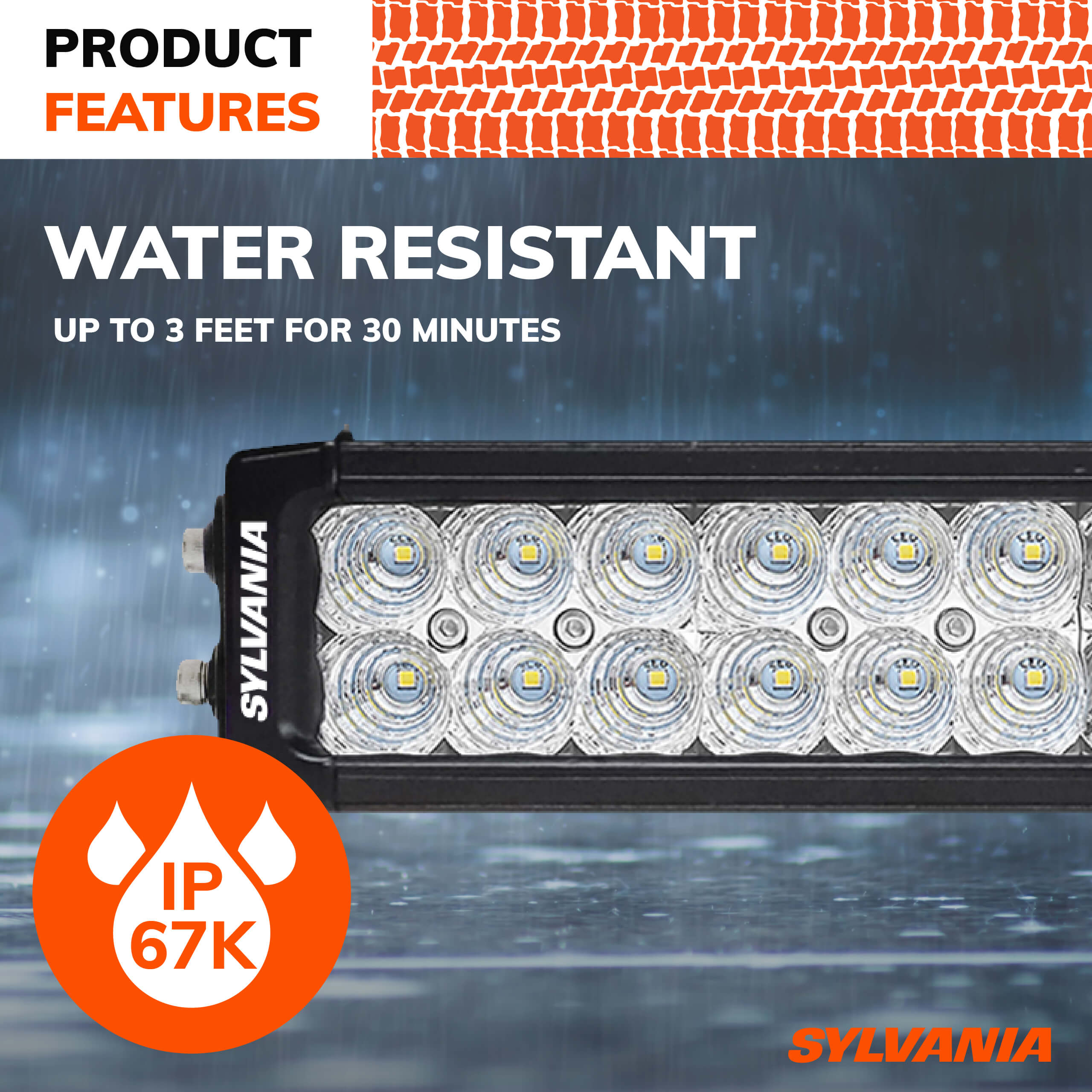 SYLVANIA Ultra 40 Inch LED Light Bar Combo